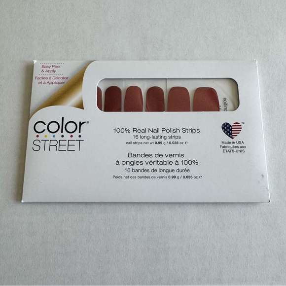 *Retired* Color Street: Prey-monition | Red Burnt Orange Duochrome Fall Shimmer - Picture 3 of 10